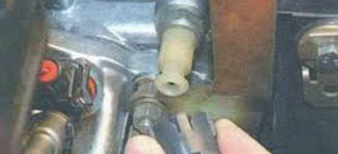 Замена датчика давления масла на Ладе Калина