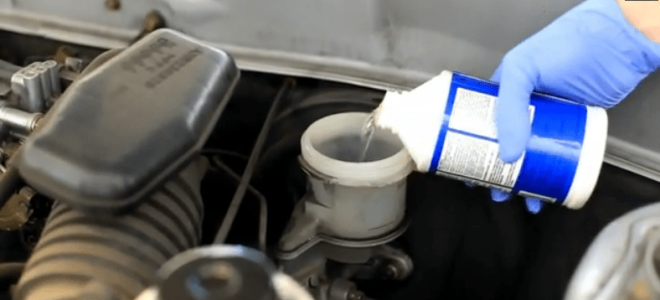 Замена жидкости тормозной системы Mitsubishi