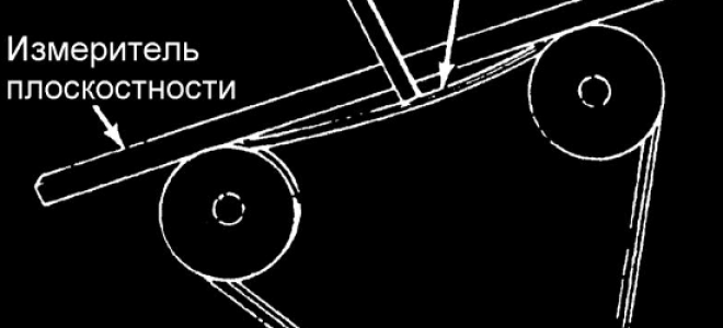 Проверка и замена приводного ремня Nissan