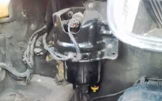 Замена топливного фильтра на Ford Transit