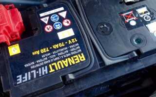 Аккумулятор для Renault Logan