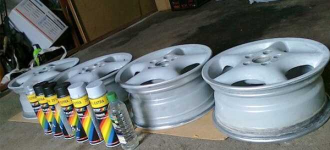 Покраска дисков своими руками