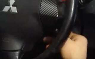 Как снять руль на Mitsubishi Lancer 9 и 10