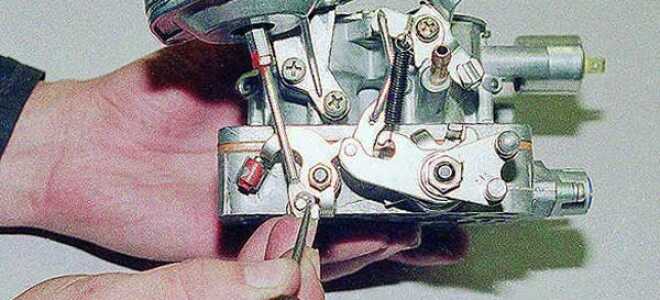 Ремонт и регулировка привода дроссельной заслонки ваз 2106