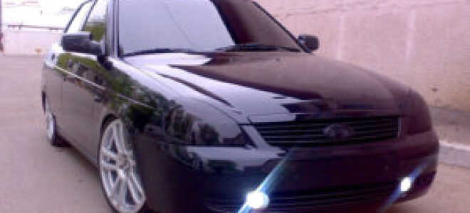 Самостоятельный тюнинг Лада Приора седан