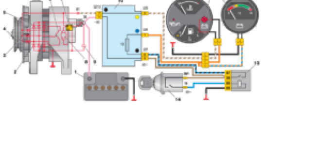 Схема подключения генератора ВАЗ-2105 и описание