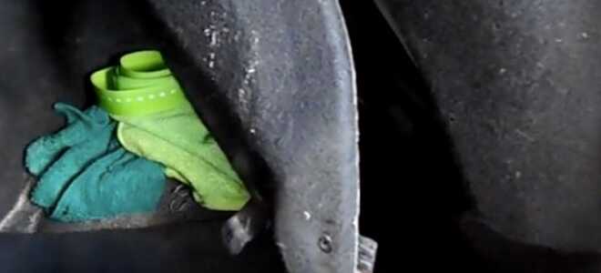 Снять задний бампер Хендай Солярис