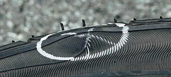 Что делать, если на резине появилась шишка