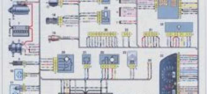 Схема электрооборудования Шевроле Нива и ее описание