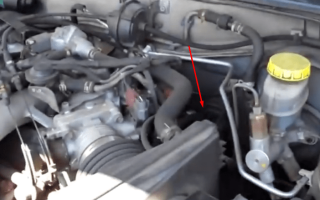 Замена топливного фильтра на Nissan