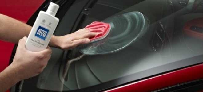 Полировка лобового стекла автомобиля своими руками