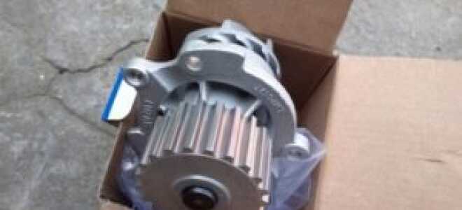 Какая помпа на Лада Приора лучше на 8 и 16 клапанов