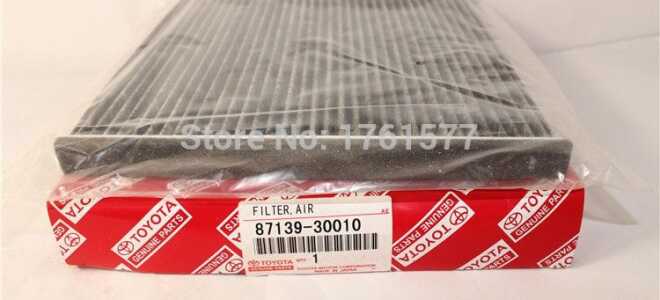 Замена фильтра салона в Toyota Rav 4