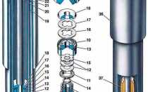 Разборка и сборка амортизатора ВАЗ 2107