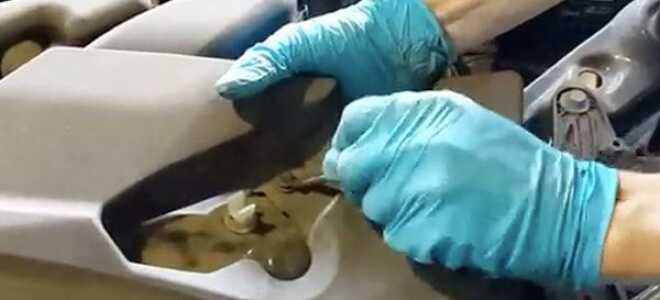 Замена масла в вариаторе Mitsubishi ASX