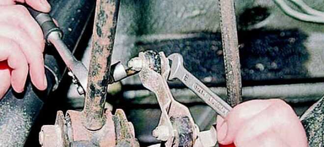 Замена регулятора давления задних тормозов ВАЗ 2106