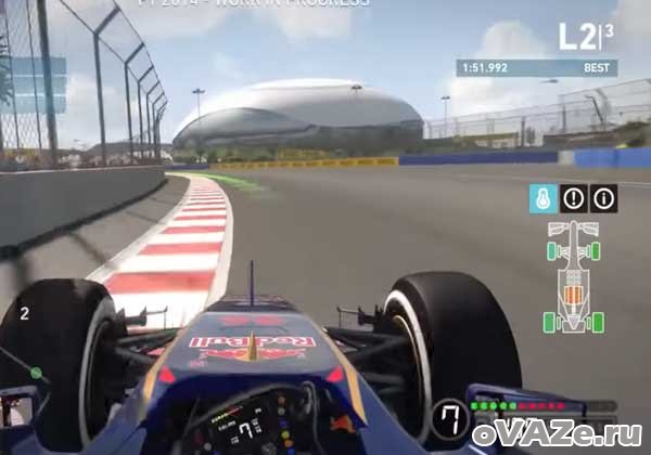 Автосимулятор F1 2014 фото