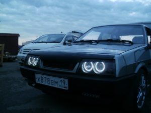Пошаговый тюнинг фар ВАЗ-2109 