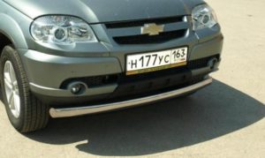 Защиты бампера Нива Шевроле